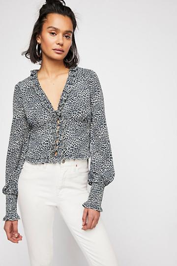 Smell The Roses Printed Top By Free People